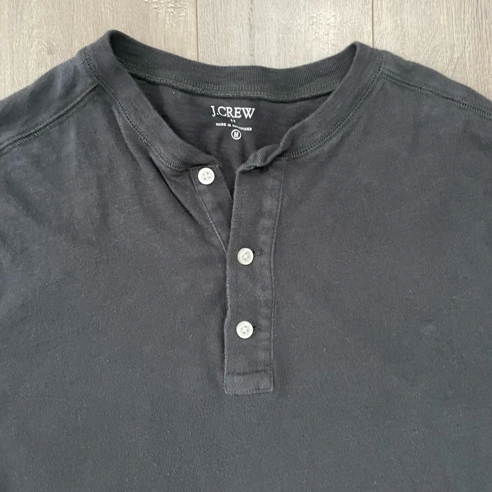 J. Crew Faded Black Long Sleeve Shirt